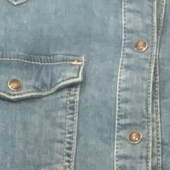 Massimo Tutti women's stretch denim shirt - Picture 3 of 10